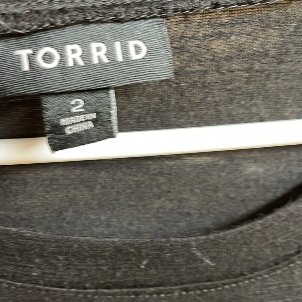 Torrid Black and Pink Graphic Short Sleeve Fun Tee - Picture 2 of 6
